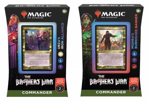 Magic the Gathering: Brothers' War Commander Deck box (4 szt.)